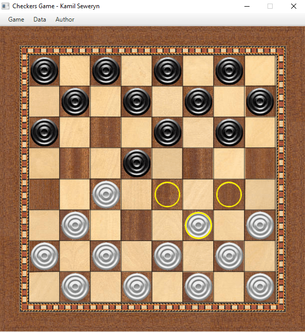 GitHub kamisc/checkersgamejava Checkers Game in Java 8 with JavaFX