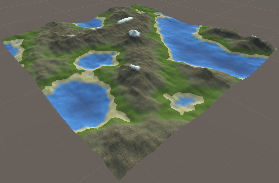 Procedural Generation 3d Terrain Unity