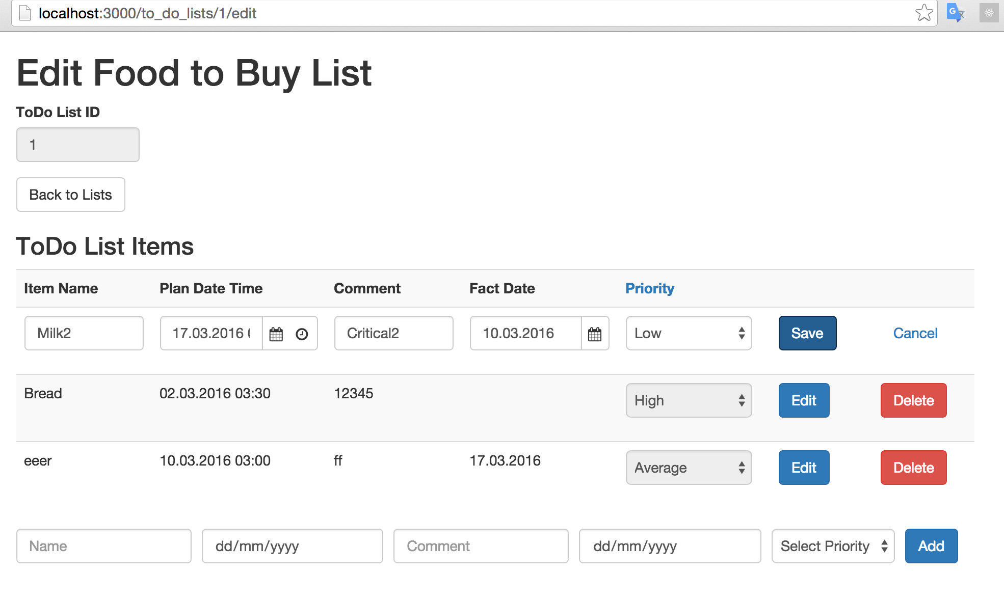 GitHub klishevich/reacteditablegrid React Editable Grid Example