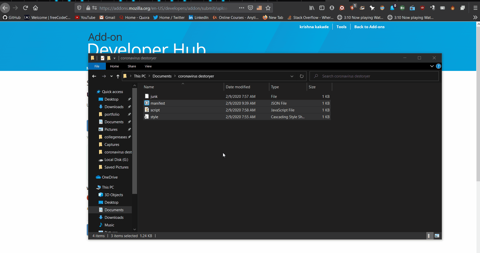 Create a crossbrowser extension in 2020 Install and