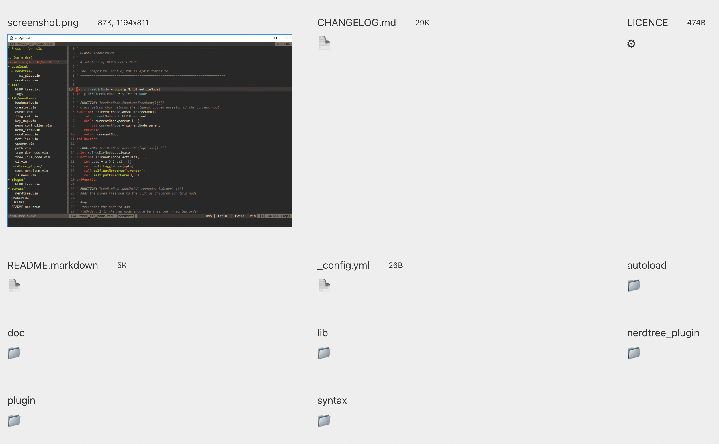 GitHub leafOfTree/vimpreview Open browser to preview files in