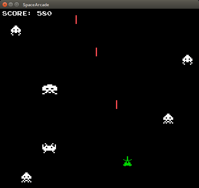 GitHub lucastulio/spacearcade Space arcade style game example