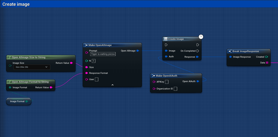 Unreal OpenAI API: Complete Unreal Engine plugin for the OpenAI API