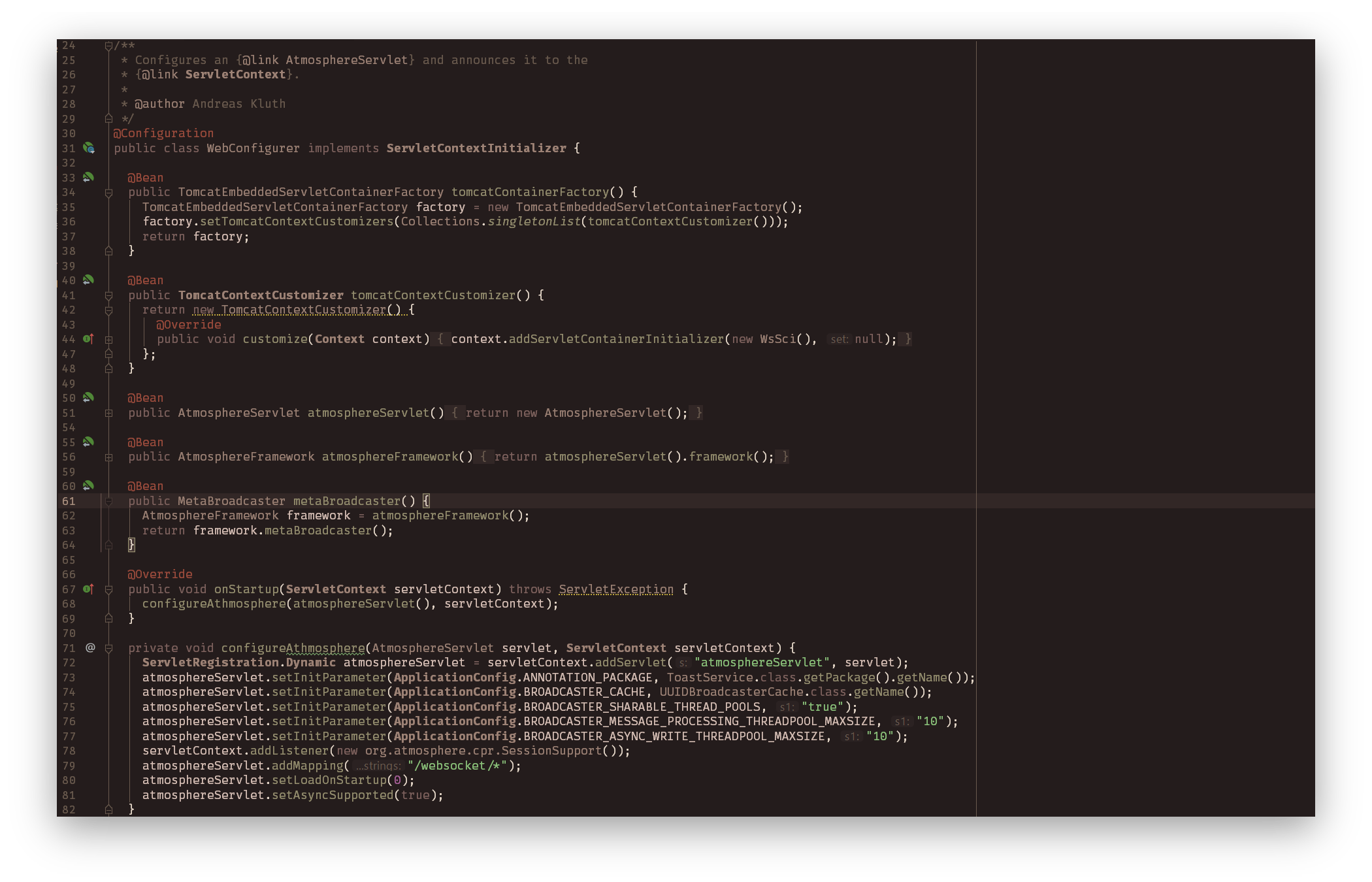 GitHub lippenstift/jetbrainscolorscheme A warm and calm JetBrains