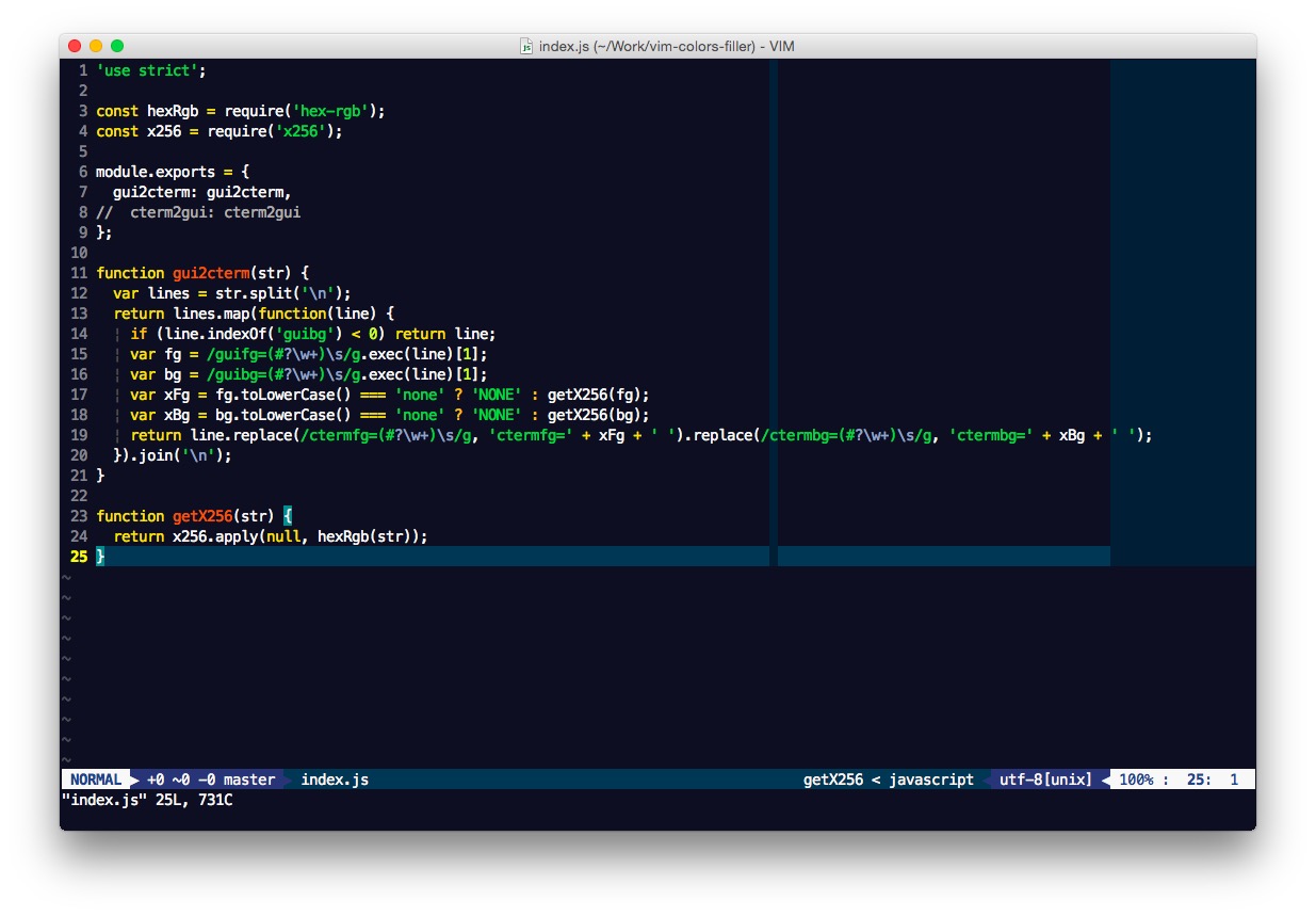 Vim Blackboard