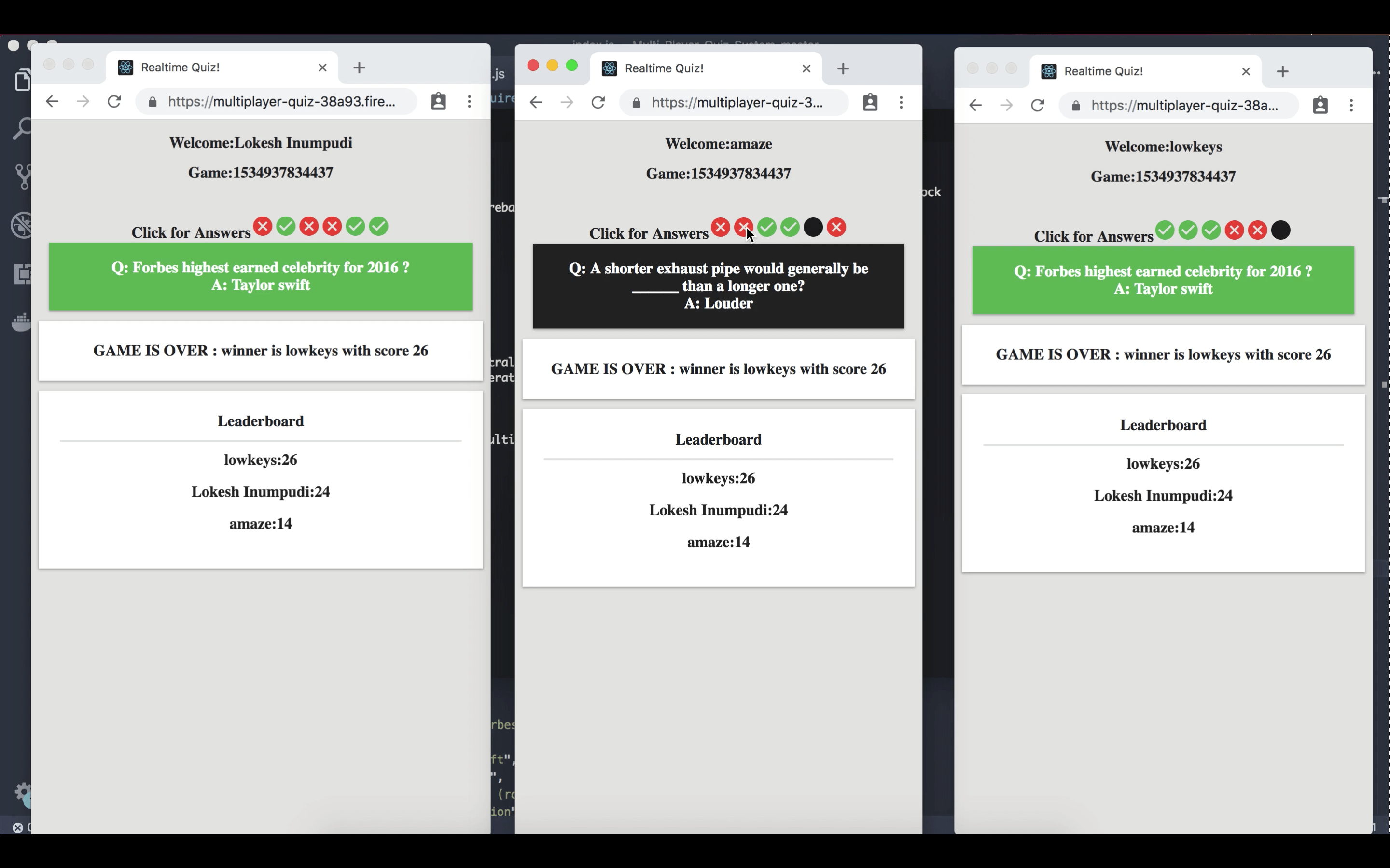 GitHub lokeshinumpudi/MultiPlayerQuizSystem Realtime Multi Player