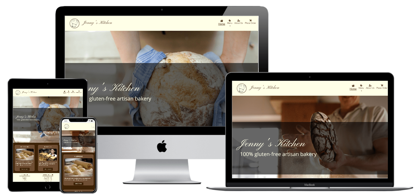 GitHub markobeirne/jennyskitchen An informative website for a