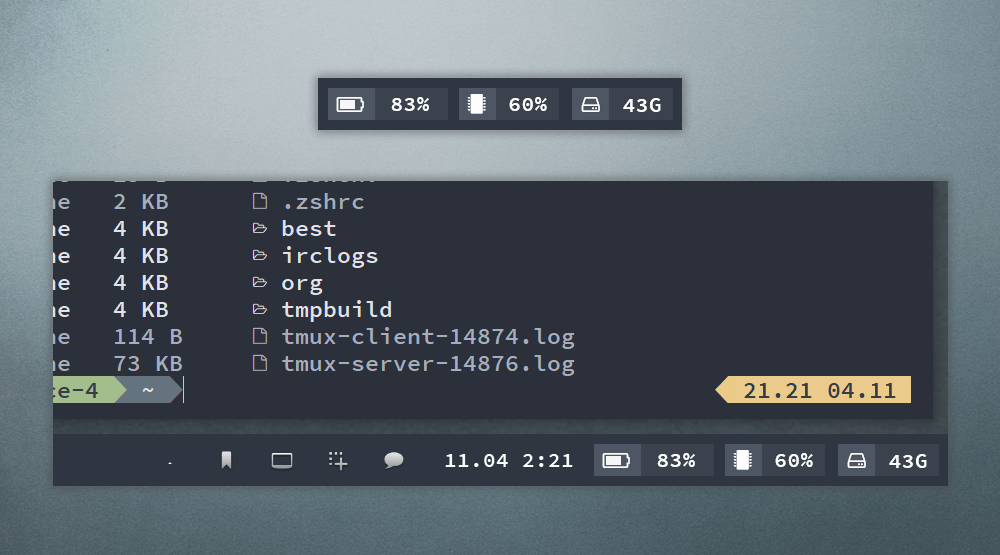 GitHub math0ne/windowsrainmeterlemonbarclone Rainmeter skin style
