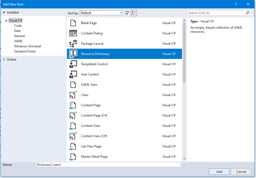 Fluent Xaml Theme Editor