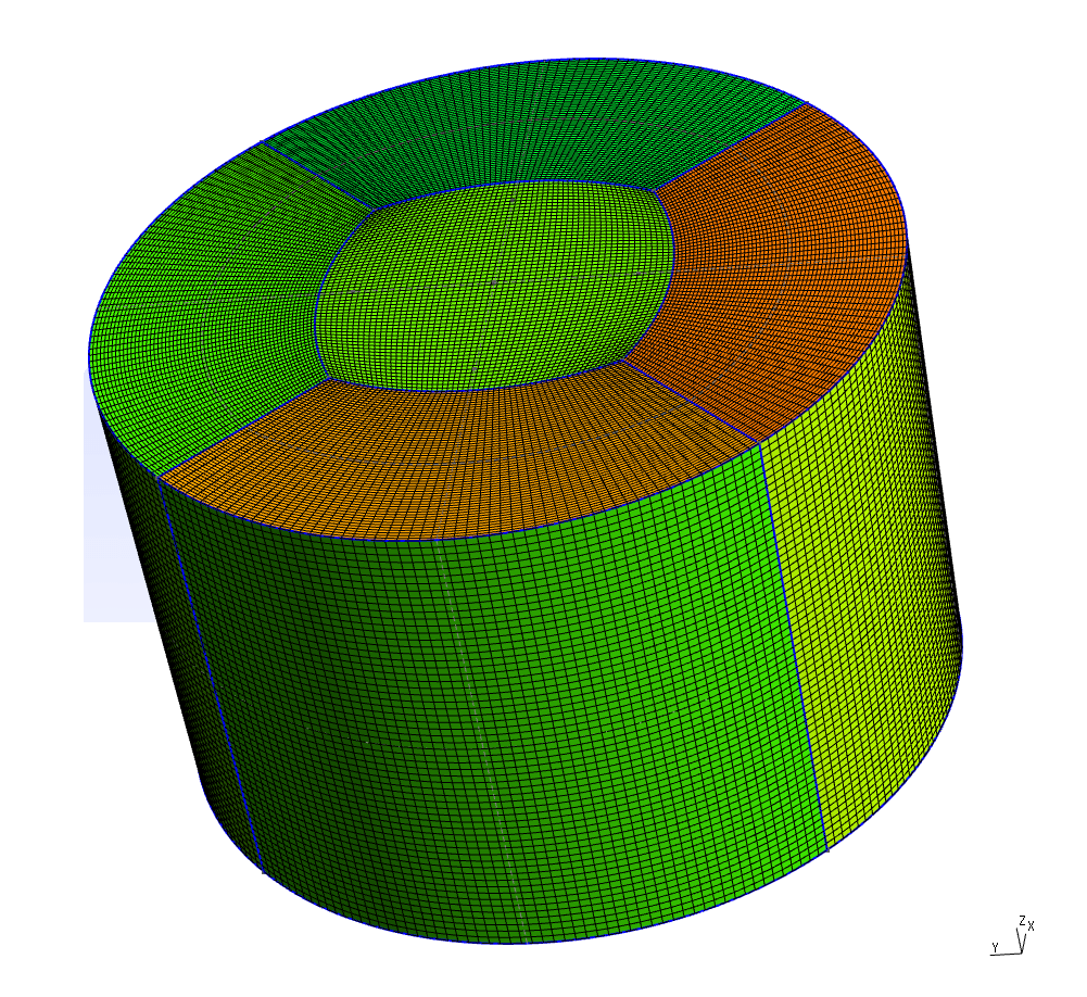 Hopscotch Building hexagonal meshes with Gmsh