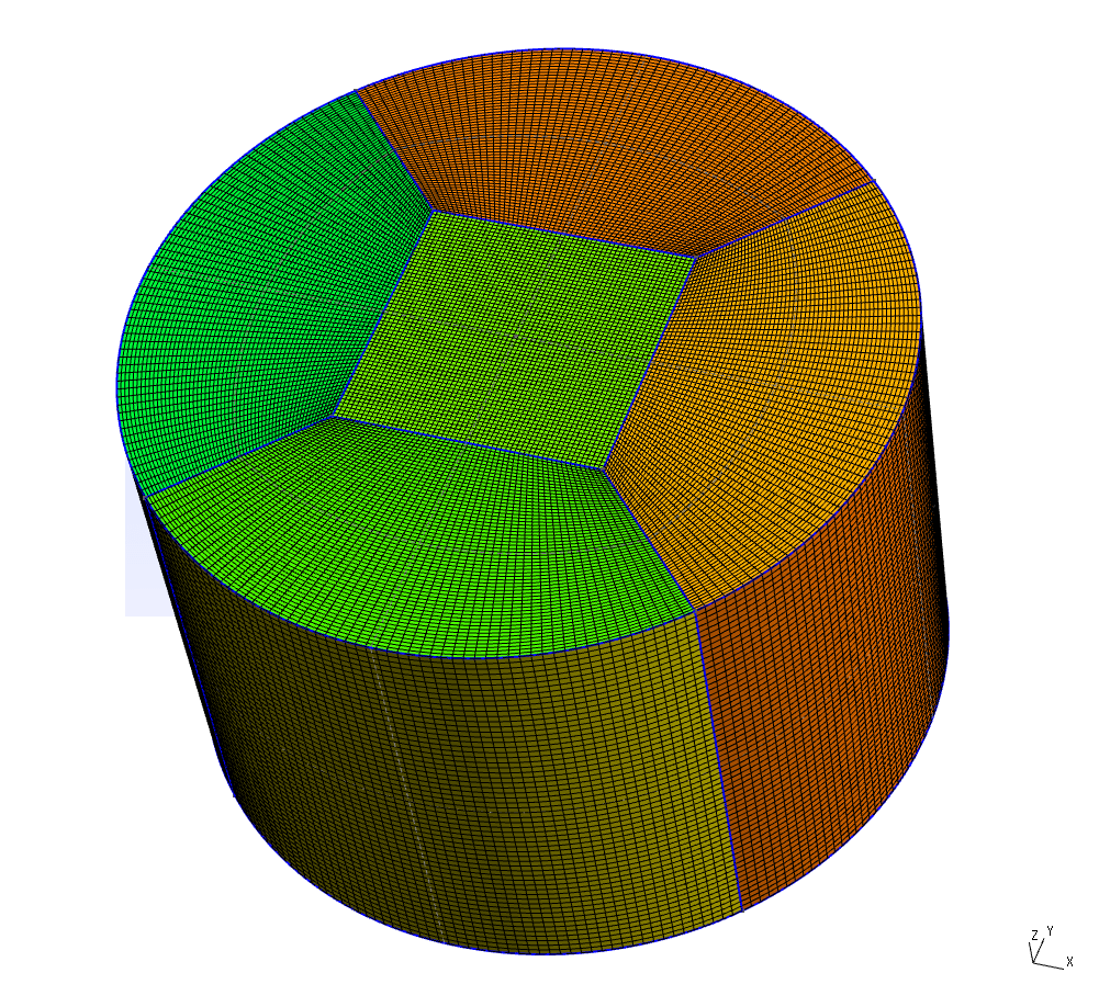 Hopscotch Building hexagonal meshes with Gmsh