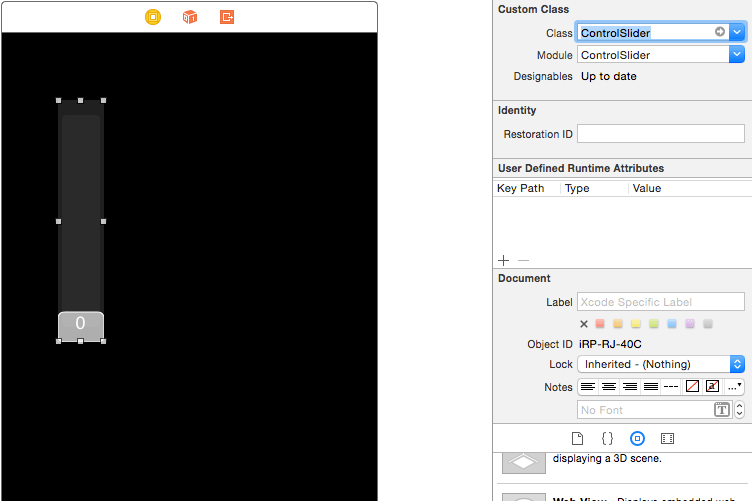 GitHub msedd/ControlSlider Sliding UIControl for controlling IoT or