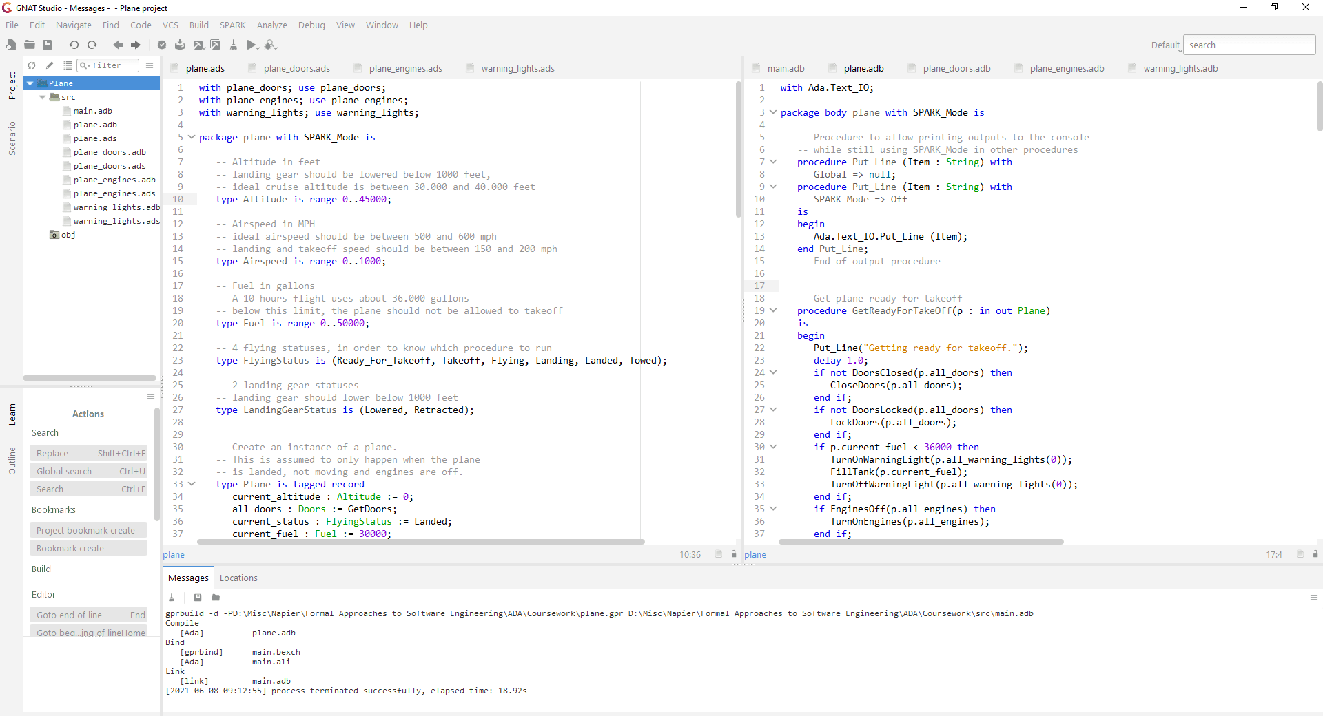 GitHub musevarg/ADASPARKPlaneAutopilot A pilot assistance system