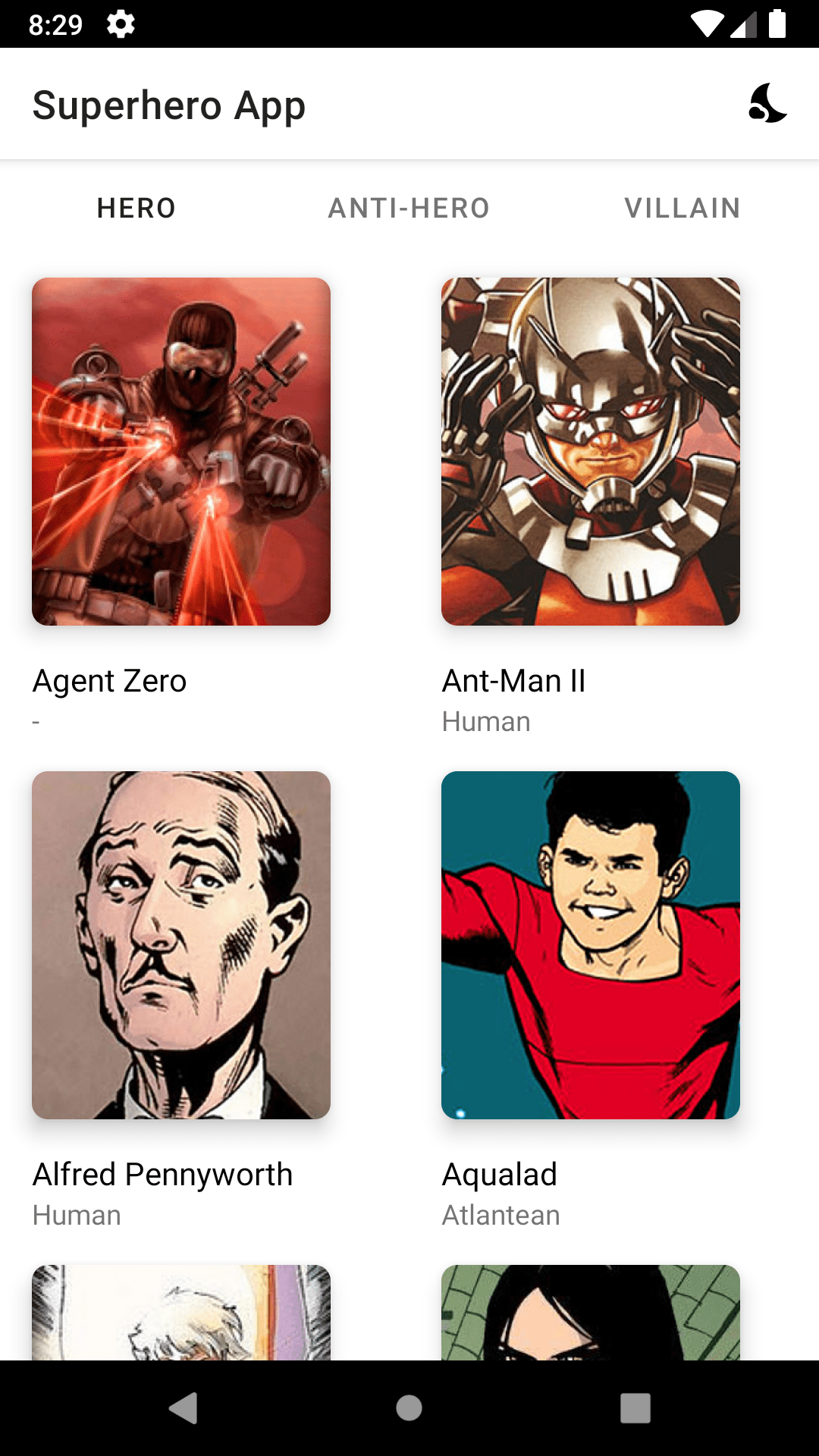 Superhero App