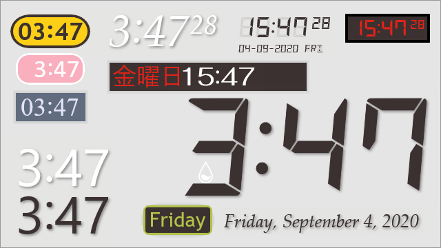 ClockMoe Digital clock, Sync with os clock, 12/24hour Rainmeter Forums