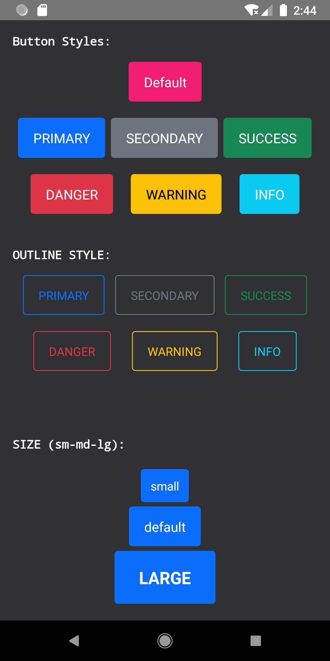 reactnativebuttonsbootstrap npm