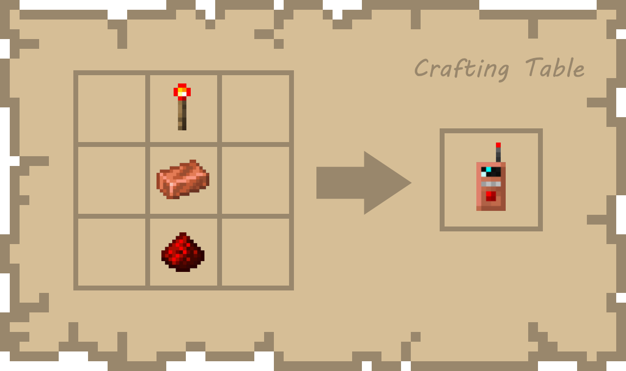 Minecraft Comparator Recipe