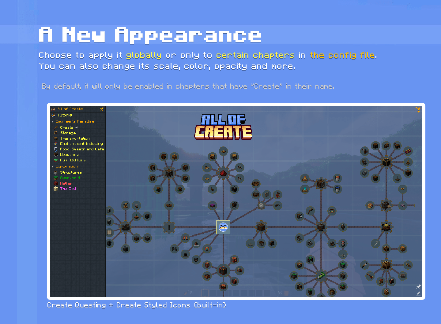 Install Create Questing Minecraft Mods & Modpacks