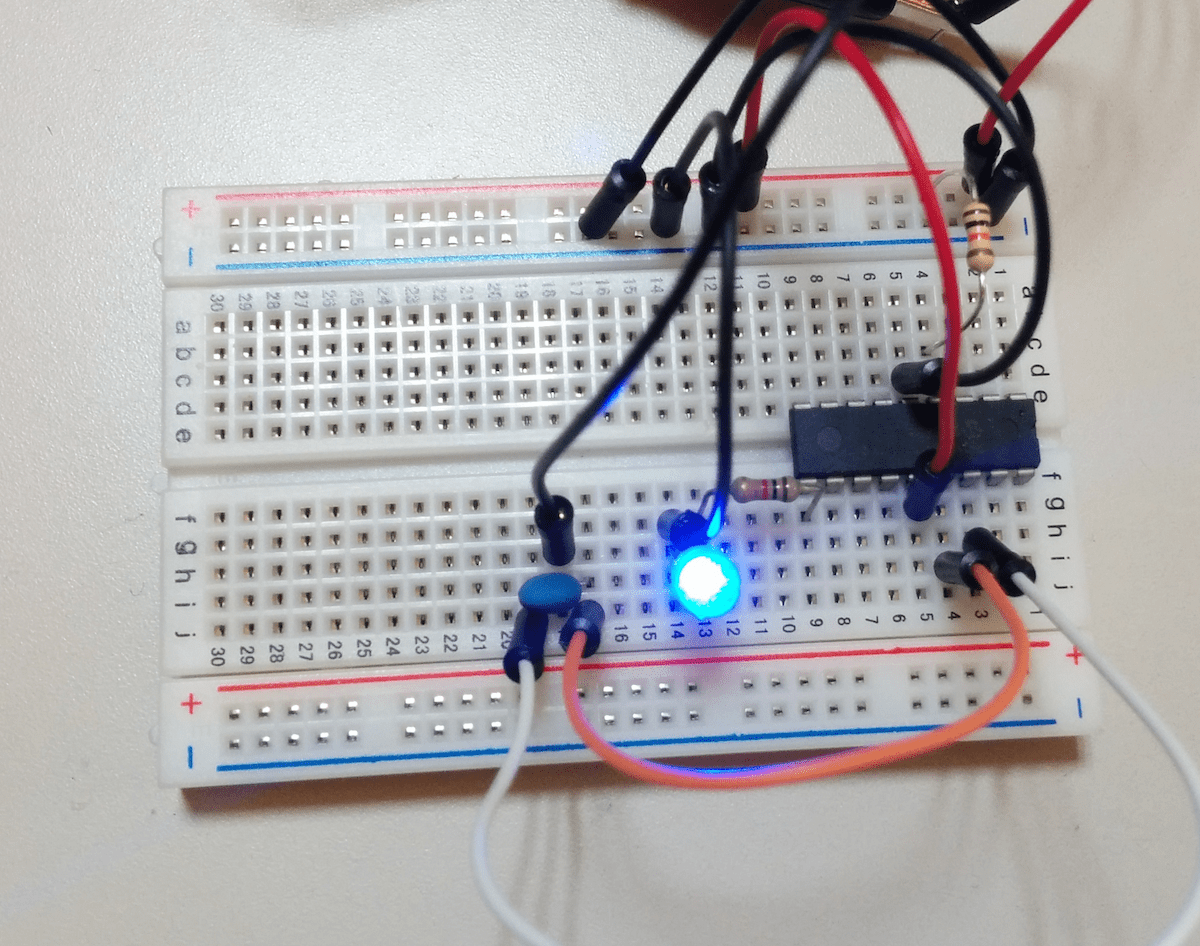Led Blinking Project With A Pic16f84a Microcontroller In Assembly Images