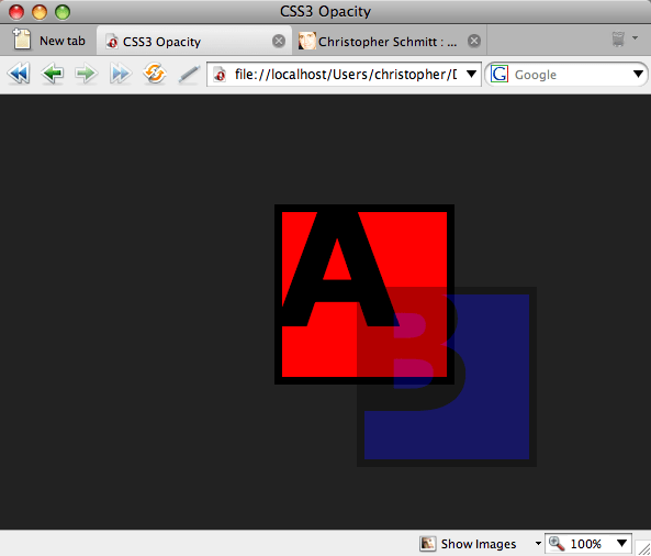 CSS and opacity methods for creating translucent elements Dev.Opera