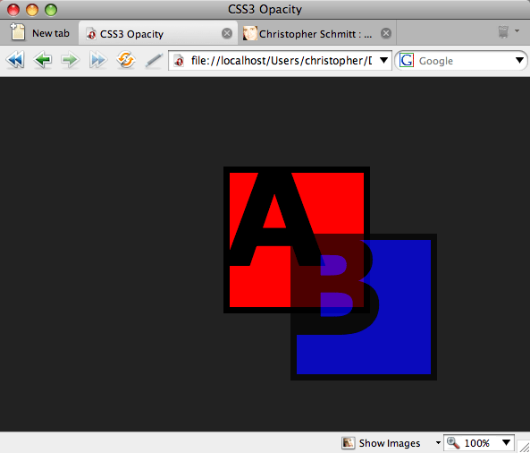 CSS and opacity methods for creating translucent elements Dev.Opera