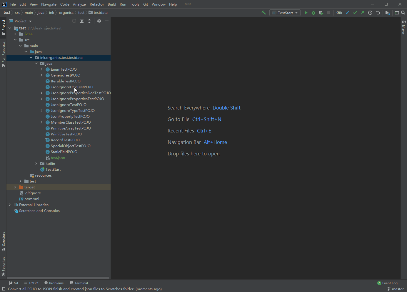 GitHub organics2016/pojo2json A simple plugin for converting POJO to