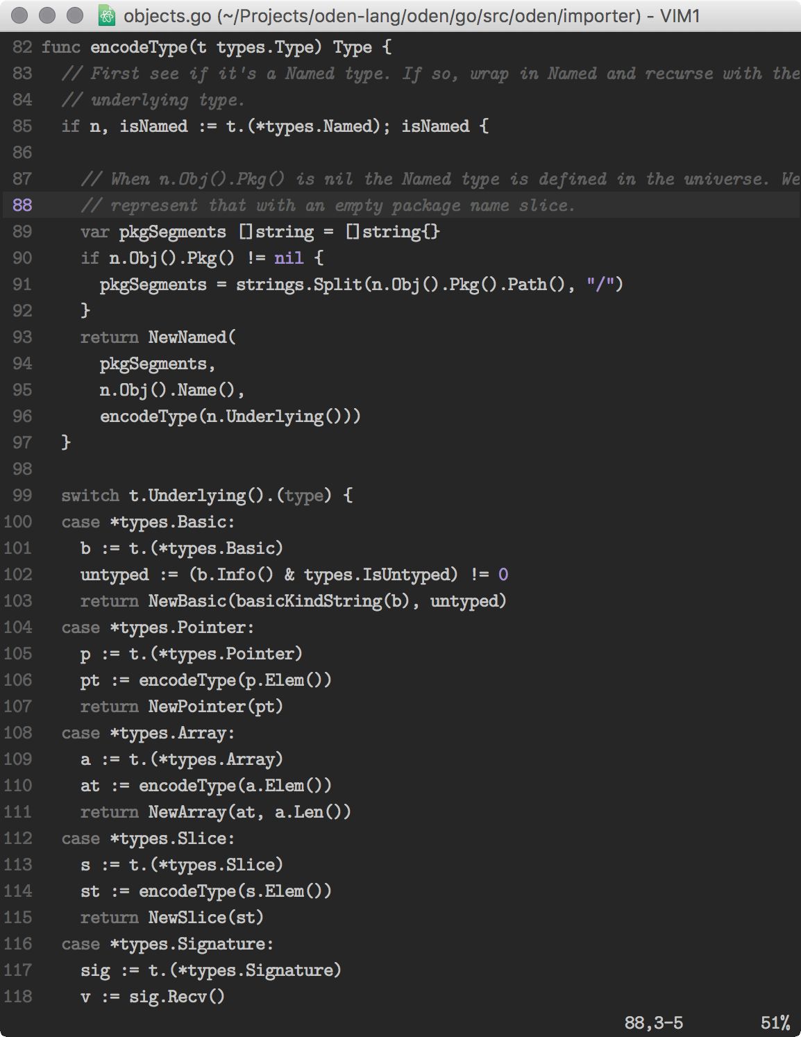 Paramount Color Scheme for Vim