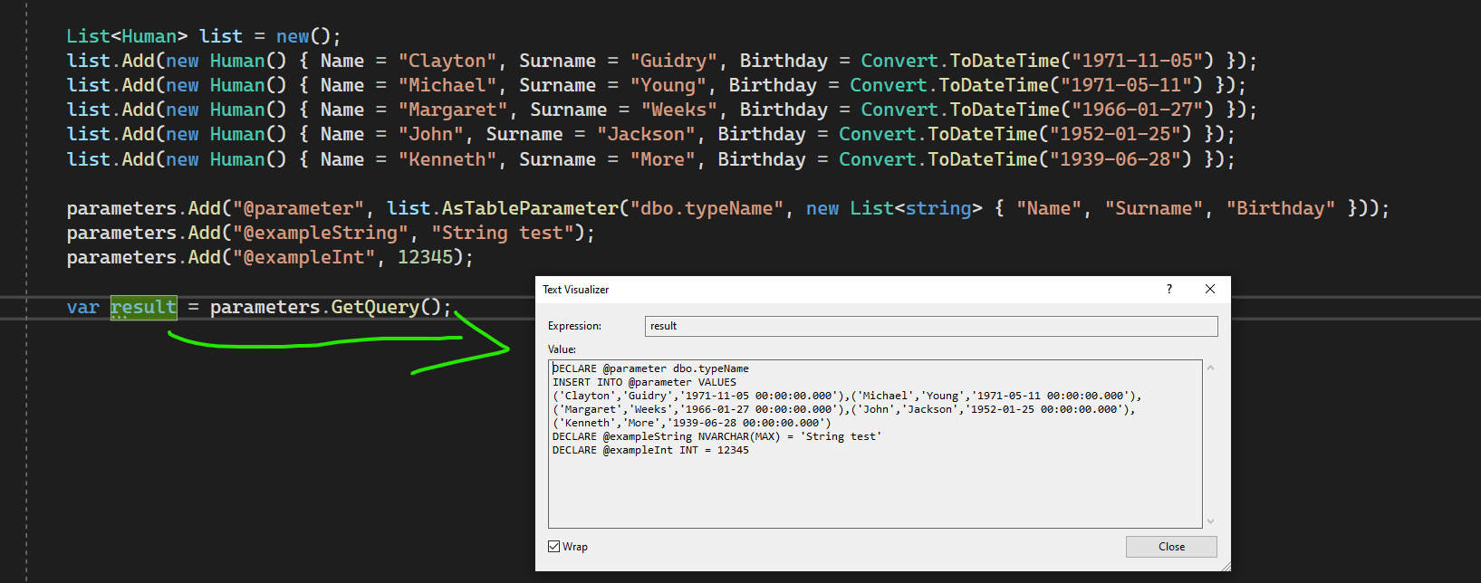NuGet Gallery DapperTraceExtensions 1.0.5