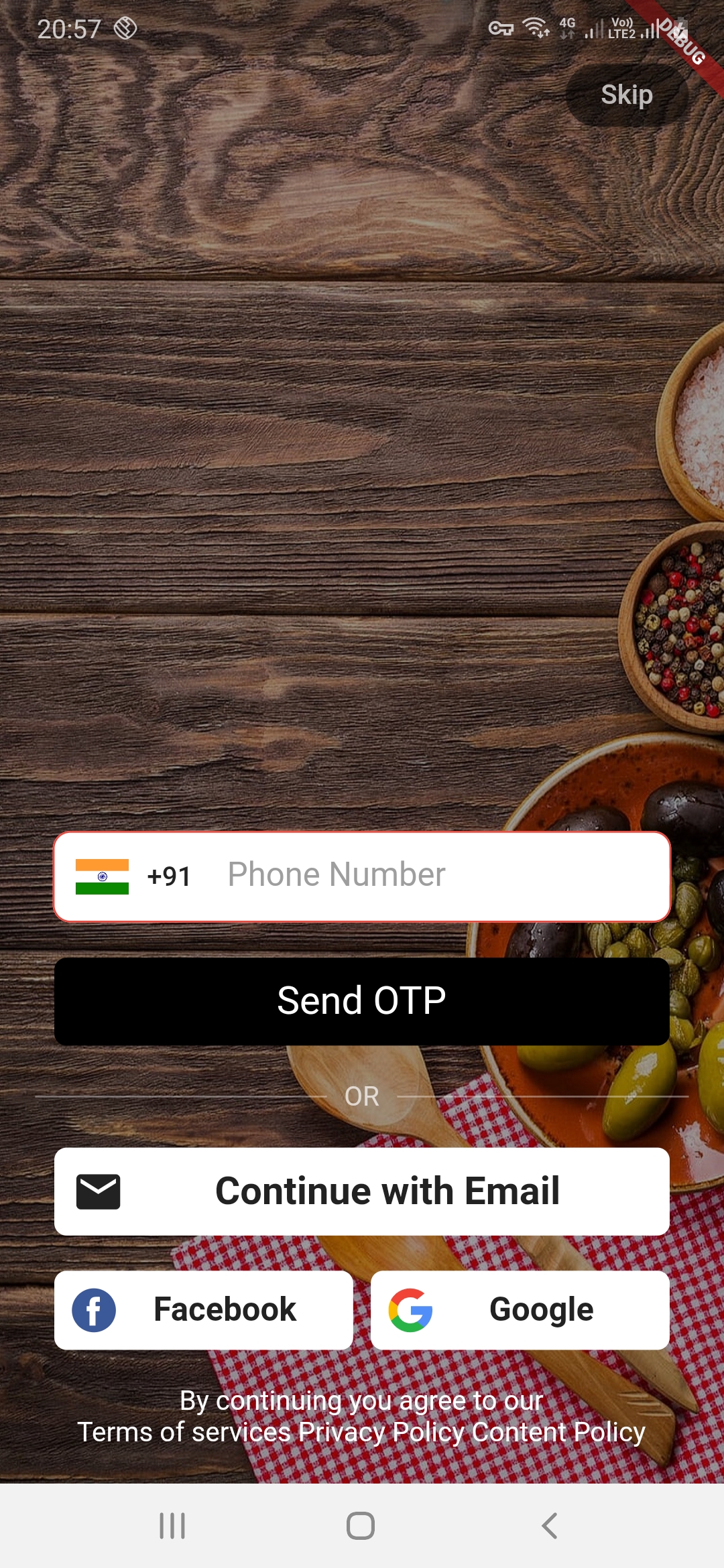 GitHub parmeetmaster/Zomato_login Zomato SignIn Page developed in