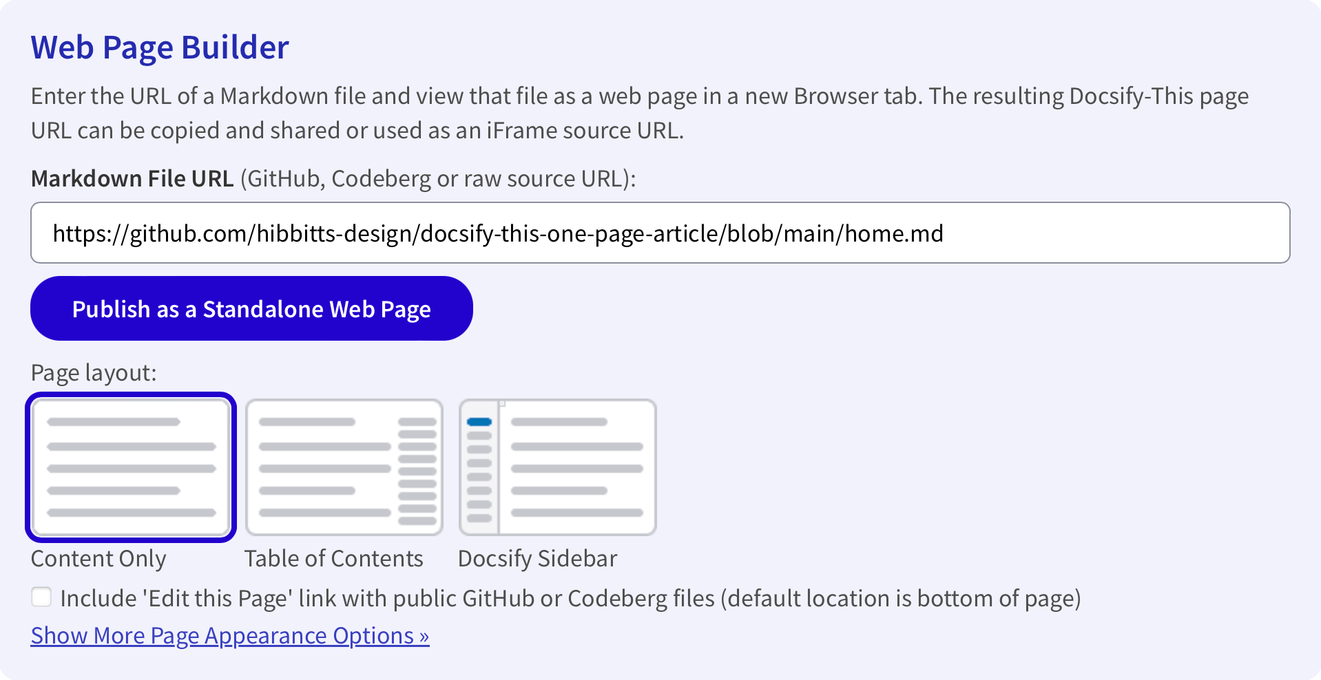 GitHub hibbittsdesign/docsifythis A lightweight Markdown open