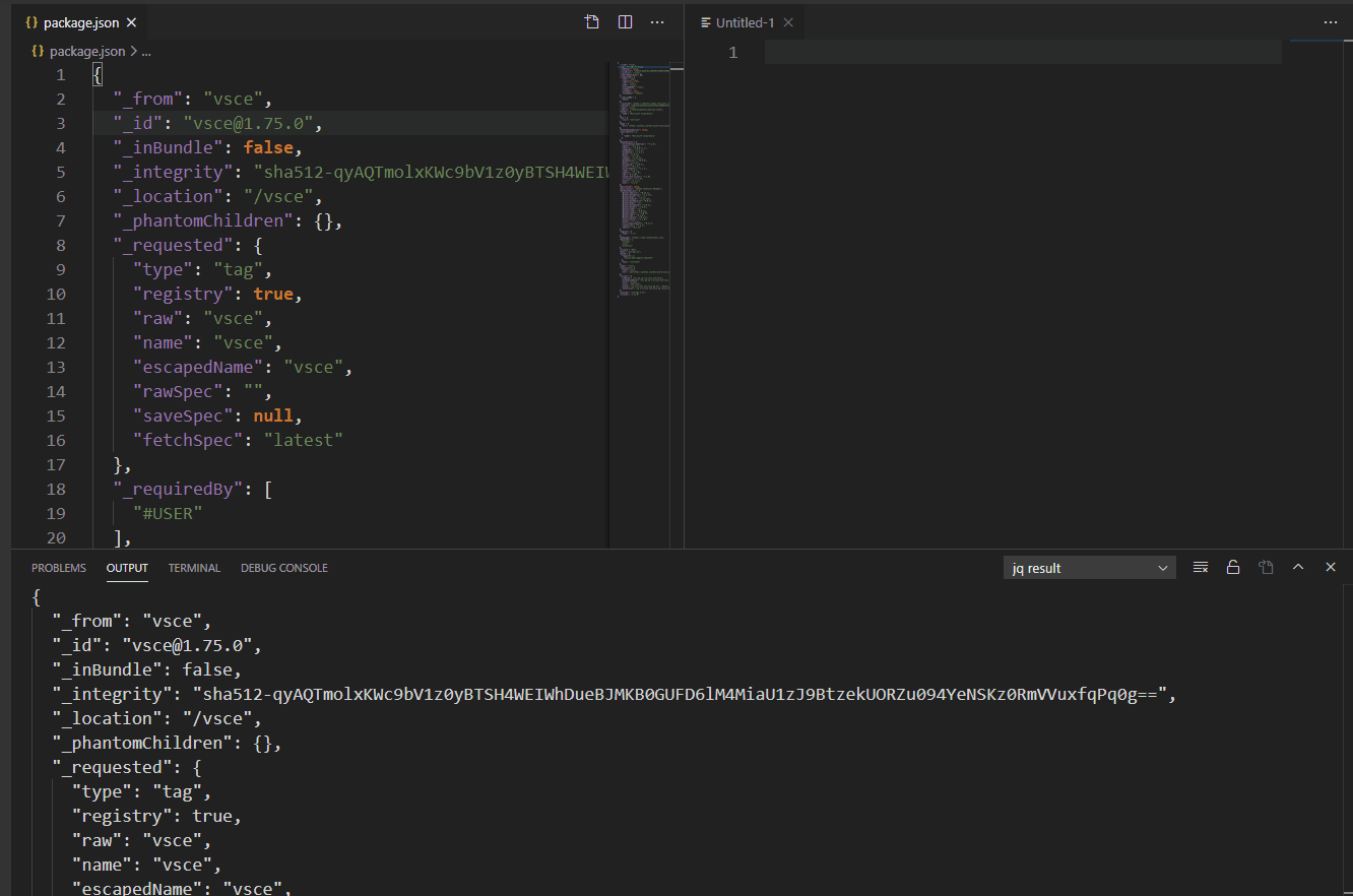 GitHub petlifull/jqvscode jq extension for vscode