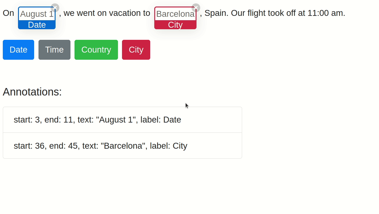 GitHub philenius/ngxannotatetext An Angular component library for