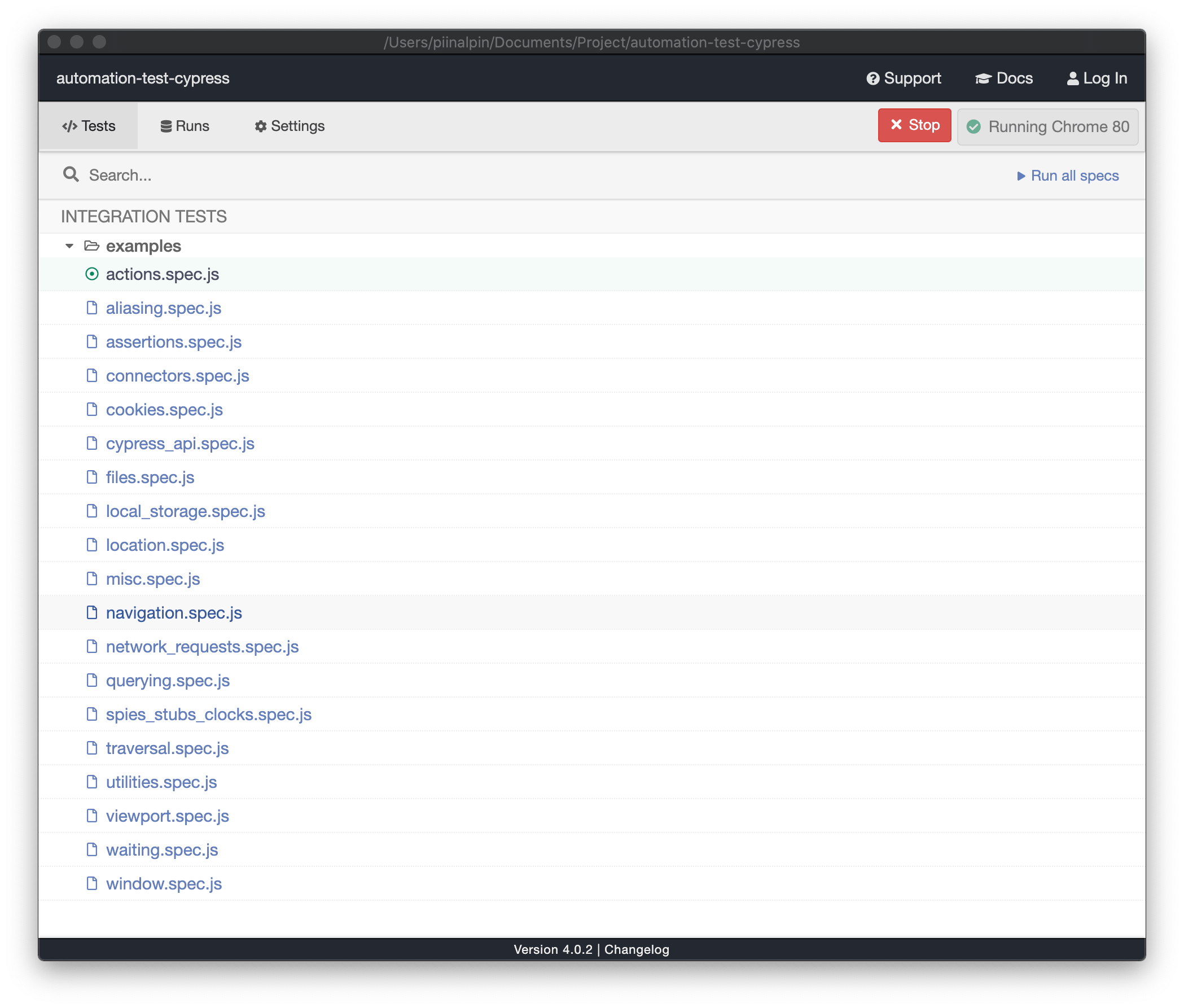 Automation Test Using Cypress Example PiinAlpin Official Blog