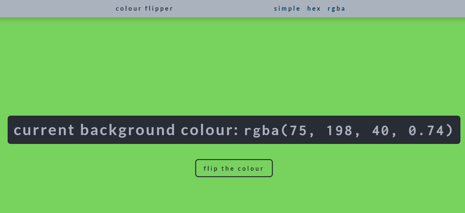GitHub plkujaw/jscolourflipper Simple JavaScript background colour