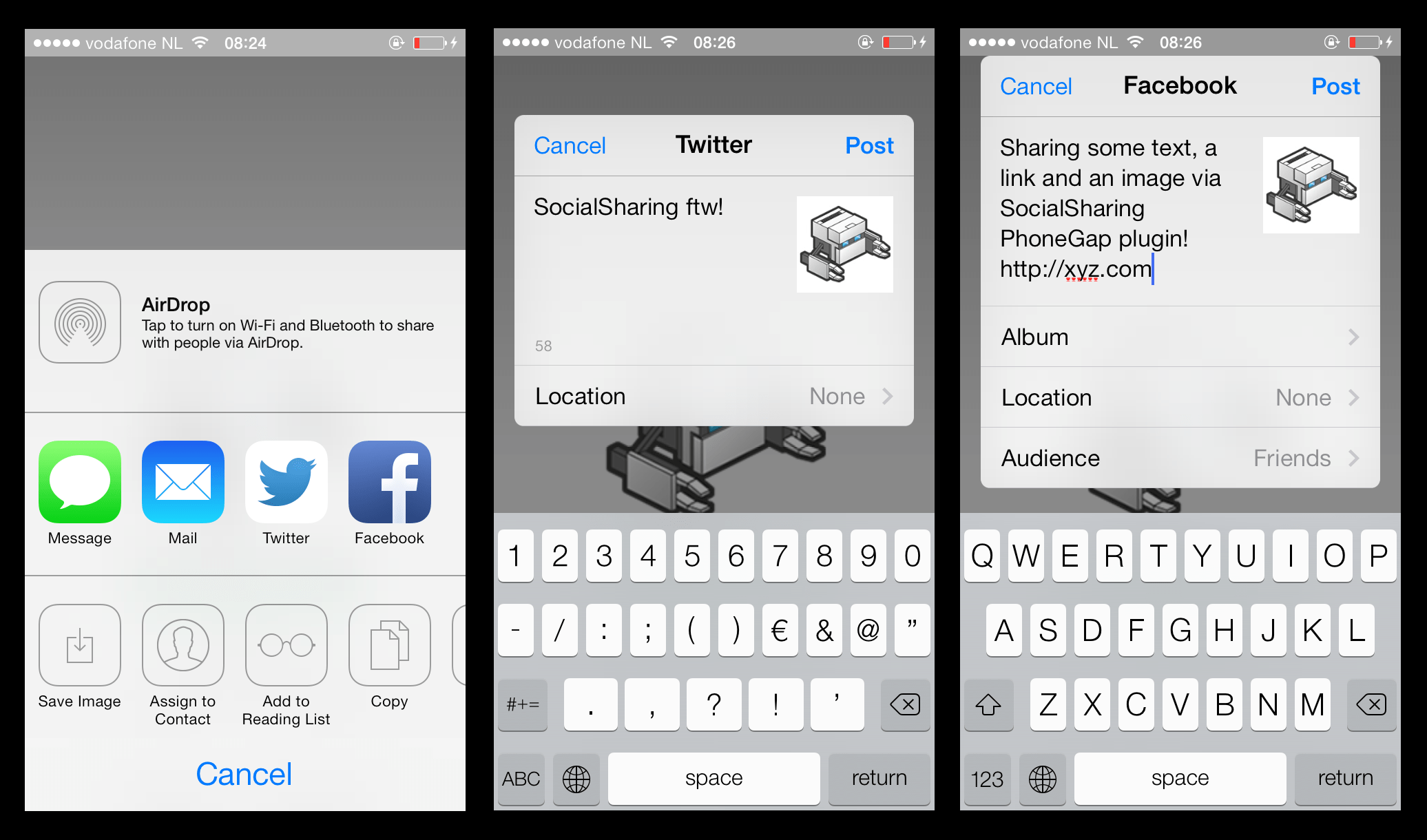 cordovapluginvsmssocialsharing npm