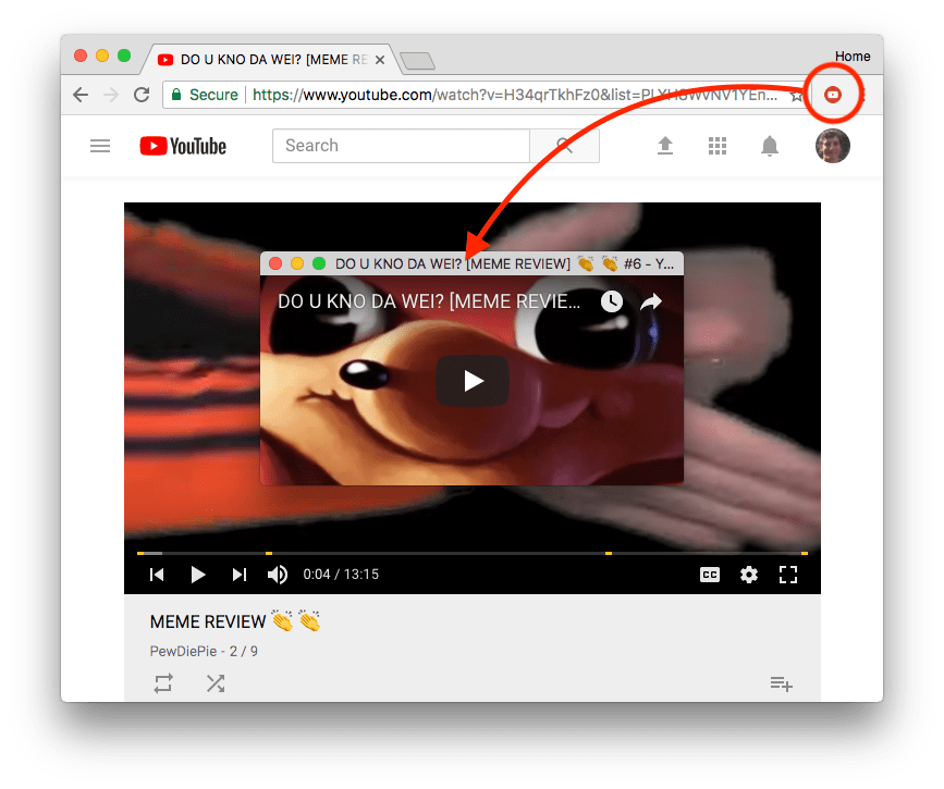 GitHub programmarchy/chromeyoutubepanel A simple chrome extension
