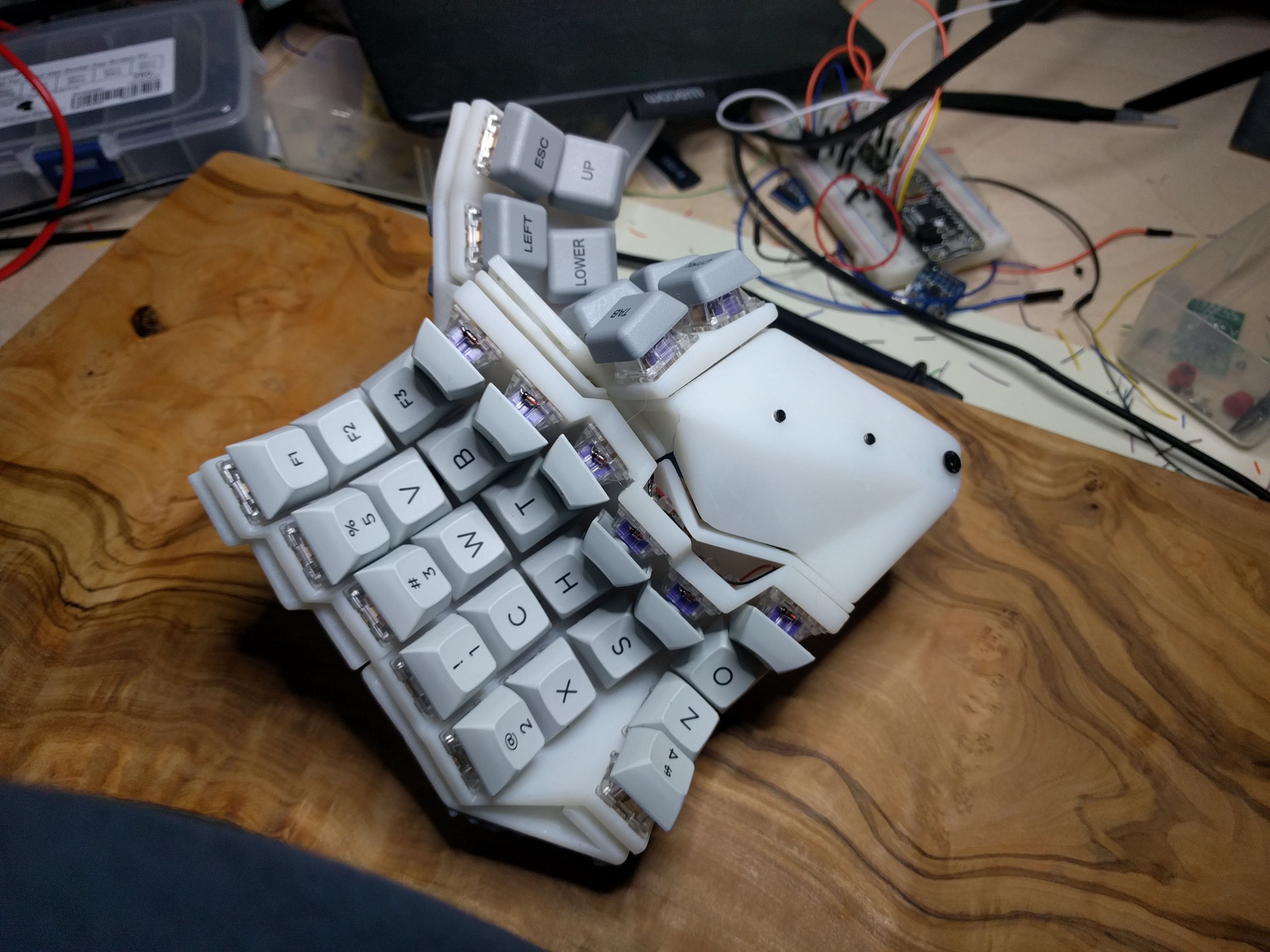 GitHub silky/Warpedkeyboard Design Log and OpenSCAD code repo for