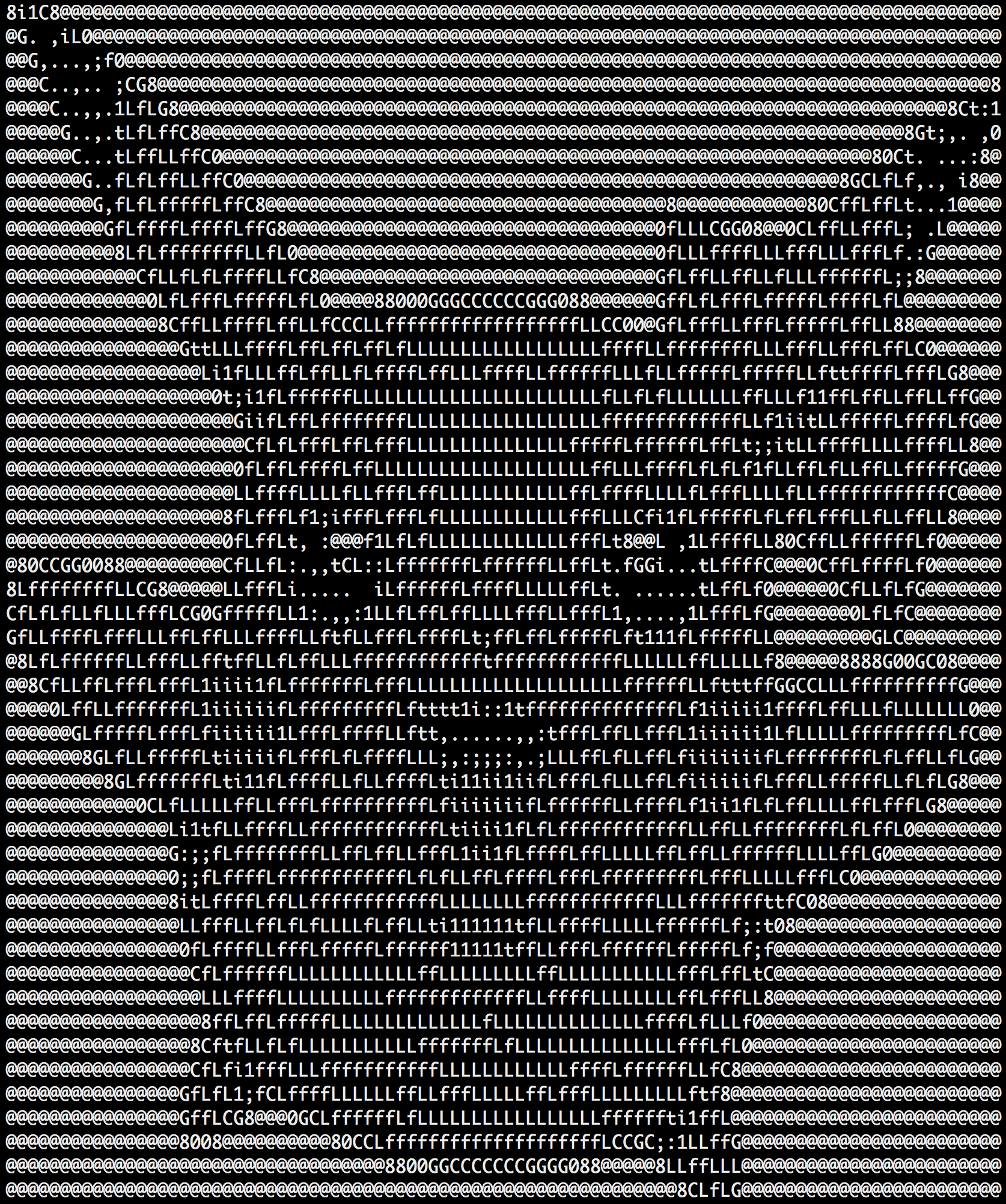 GitHub qeesung/image2ascii foggy Convert image to ASCII