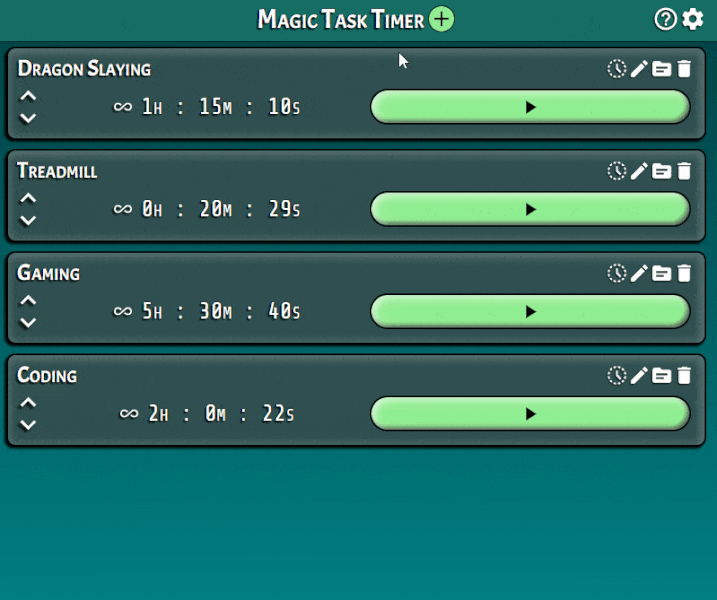 Magic Task Timer