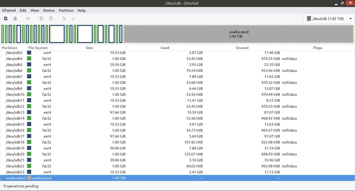 RPI4 USB MSD maximum GPT partitions Raspberry Pi Forums