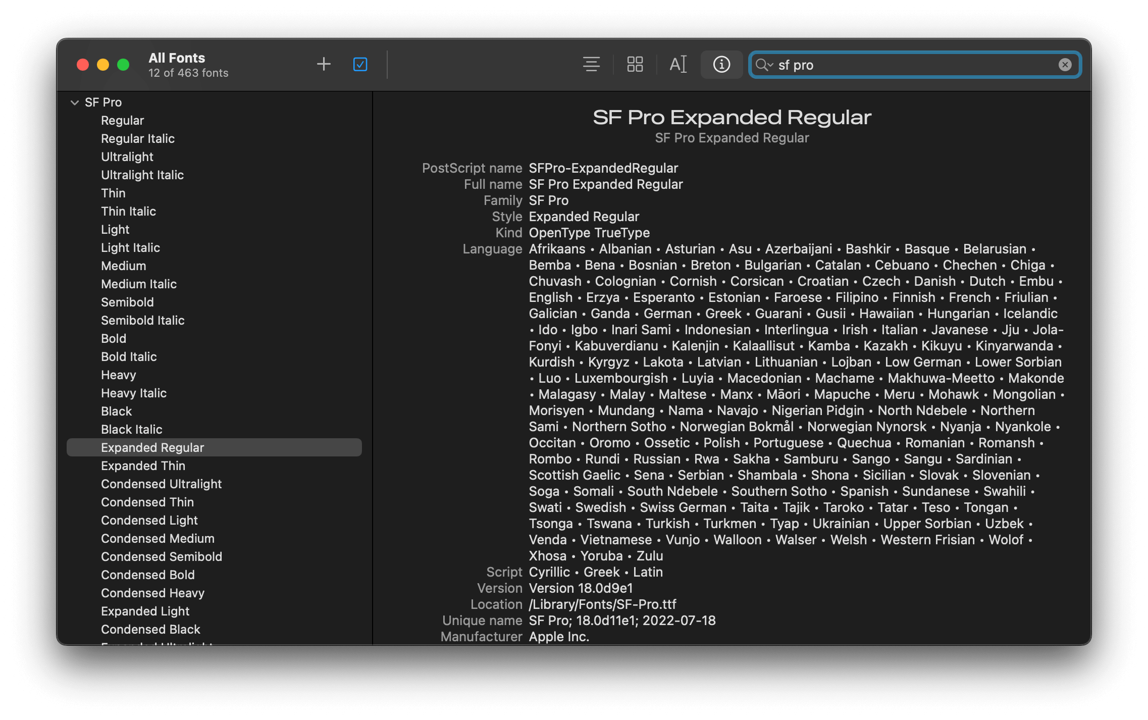 GitHub ravijoon/SFProExpandedFont