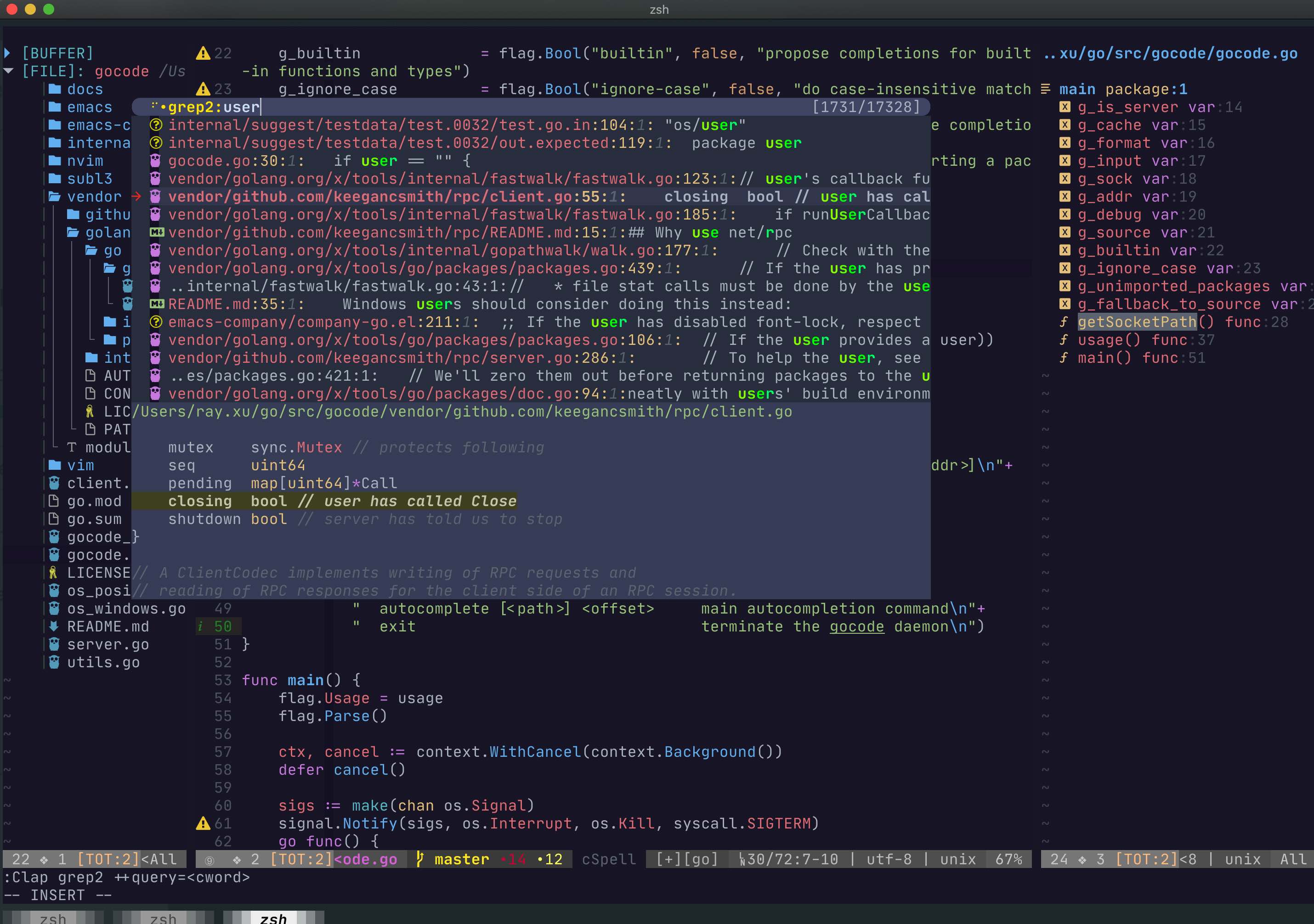 Sharing my dotfiles(vim/kitty/zsh configuration) 睿的博客 Ray's Blog