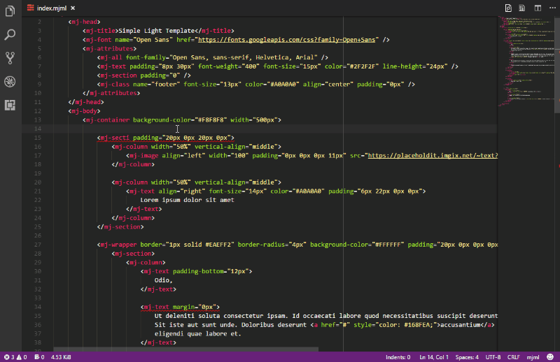 GitHub remibremont/vscodehandlebarsmjml This repo is a fork of