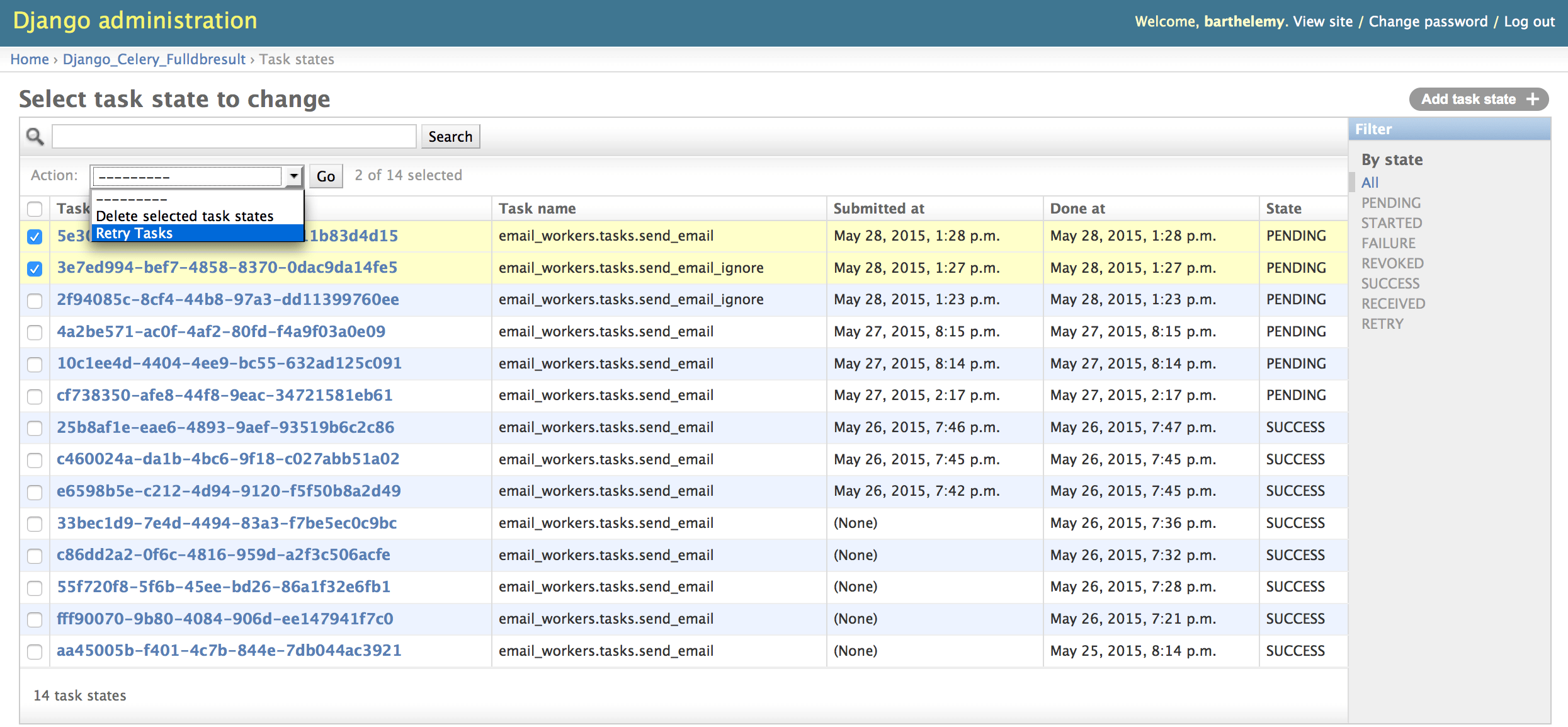 djangoceleryfulldbresult · PyPI