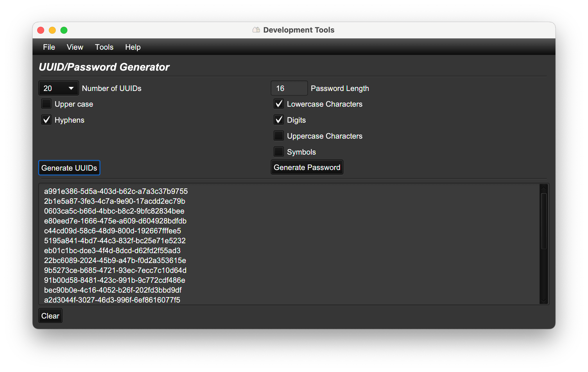 Java uuid generator myinored