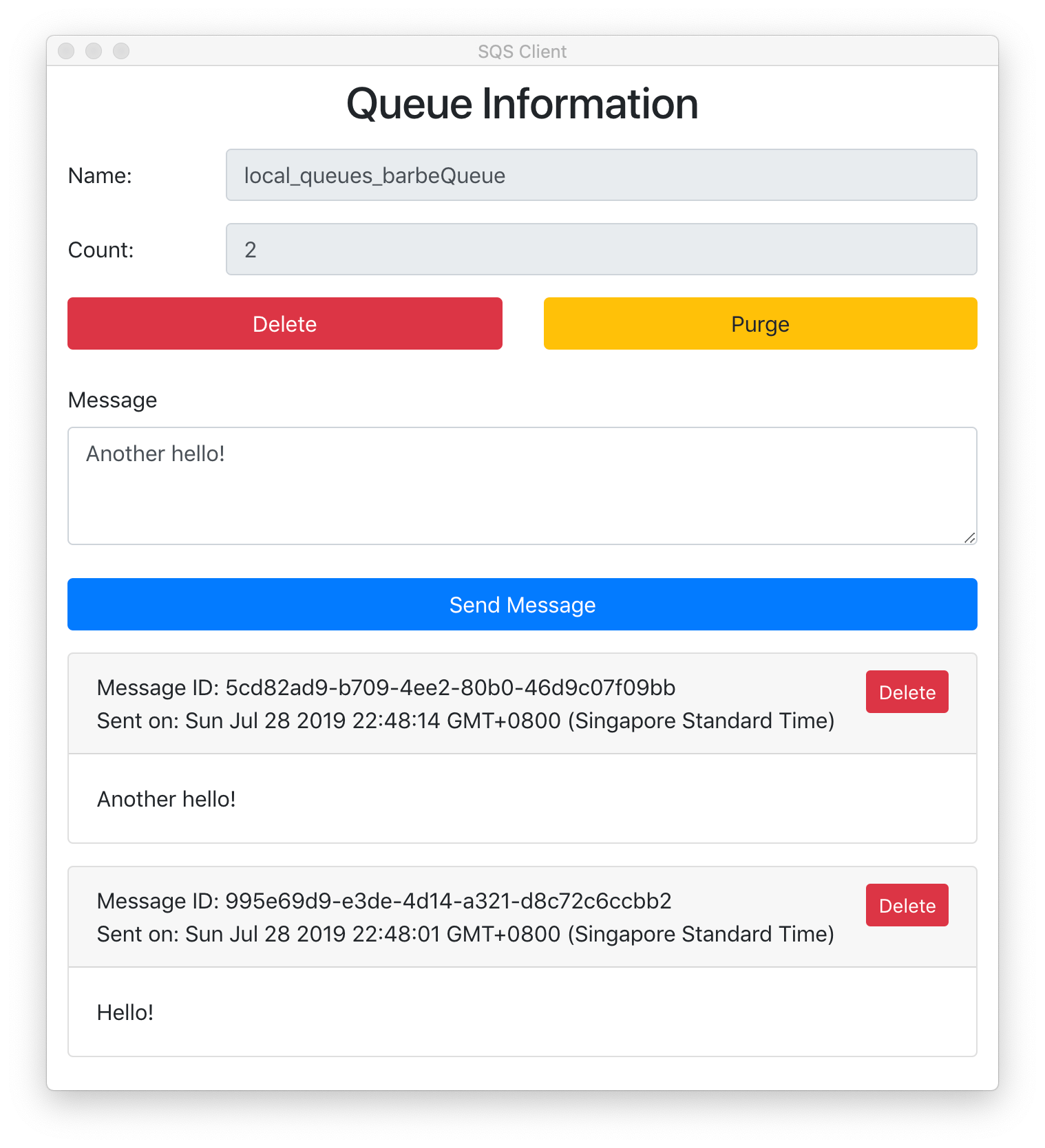 GitHub rgaquino/sqsclient A local GUI to manage AWS SQS and Active