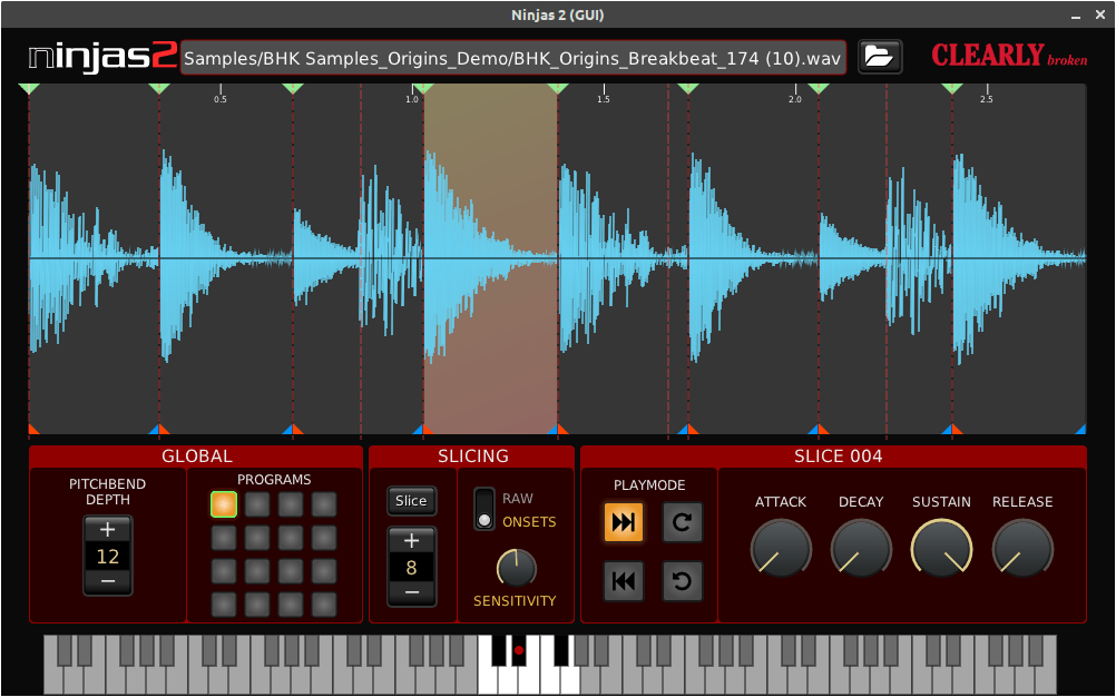 Ninjas2 Sample slicer plugin [linux/windows/mac] Hints and Tricks