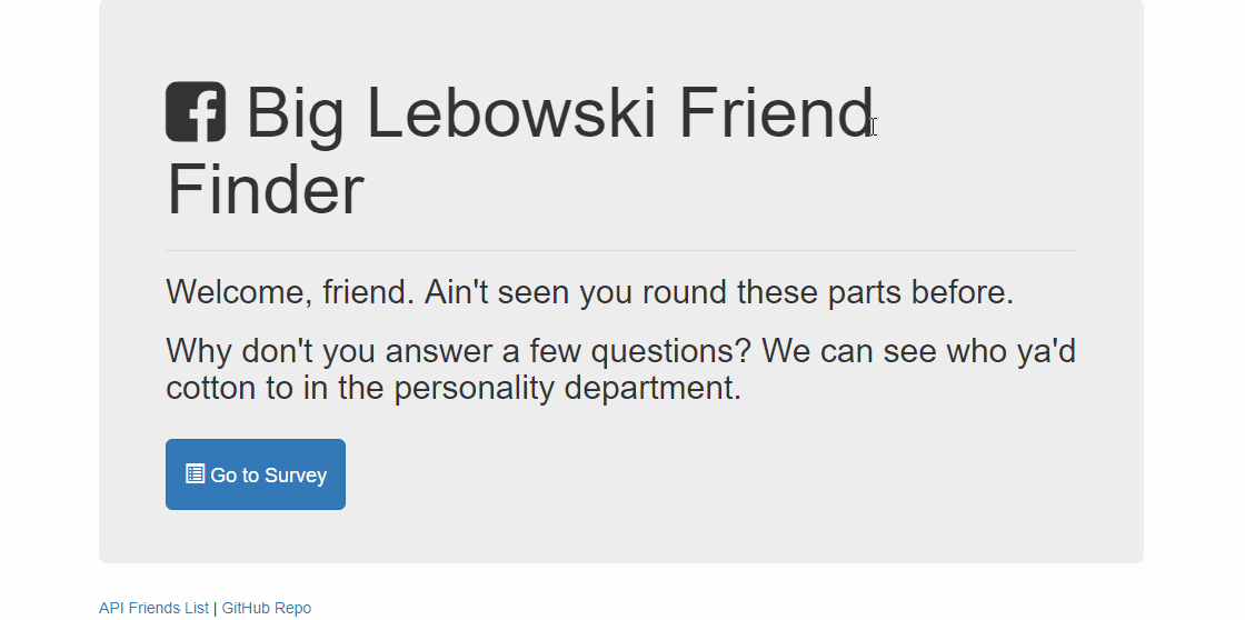 GitHub s07w/friendfinder A friend finder using JavaScript and