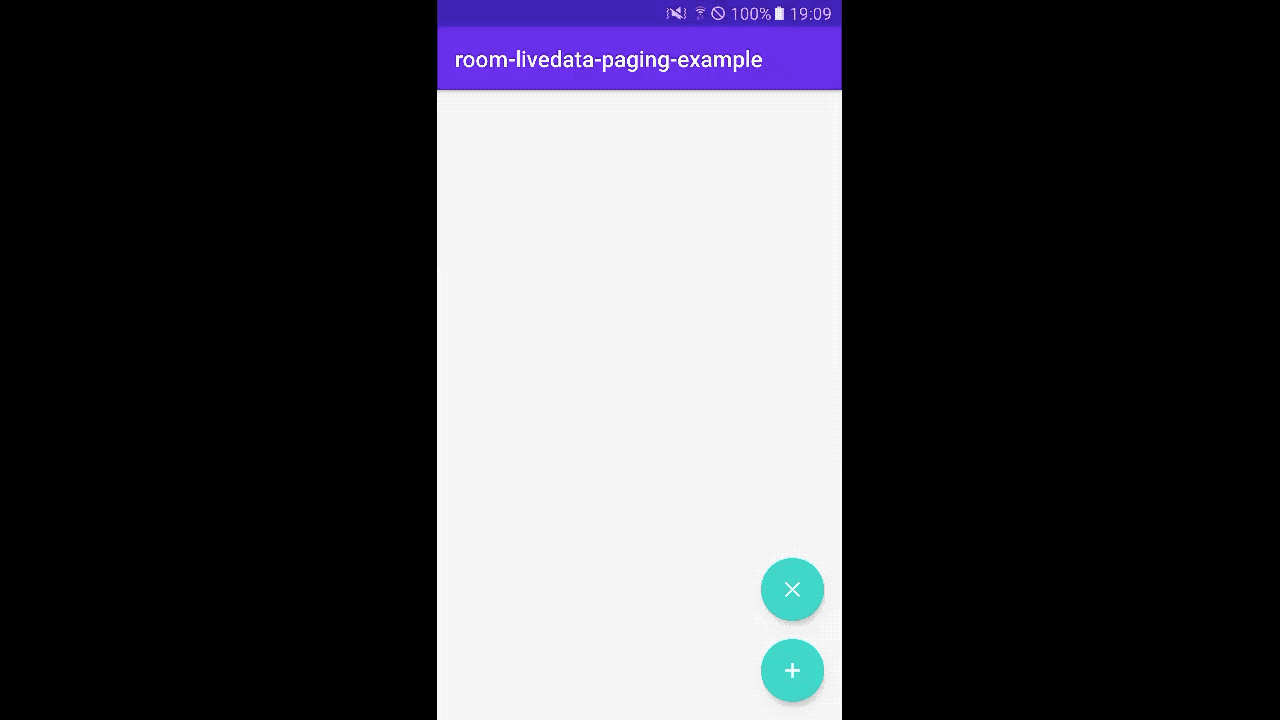 Android Room Paging Livedata