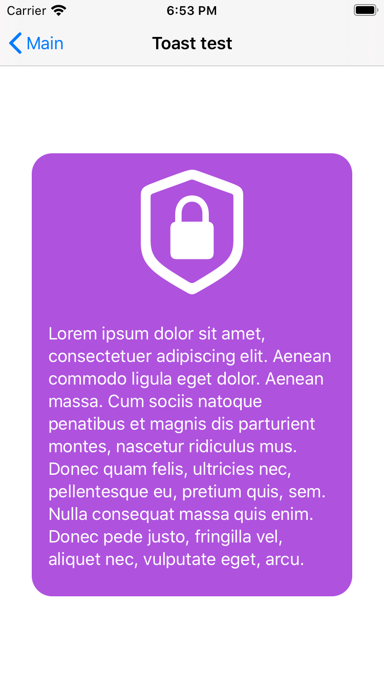 A simple and lightweight Toast for SwiftUI